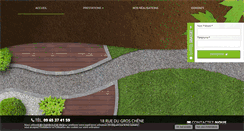 Desktop Screenshot of parcs-et-jardins-73.com